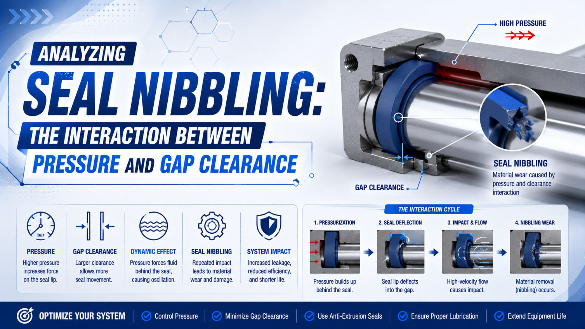 Analyzing Seal Nibbling: The Interaction Between Pressure and Gap Clearance featured image