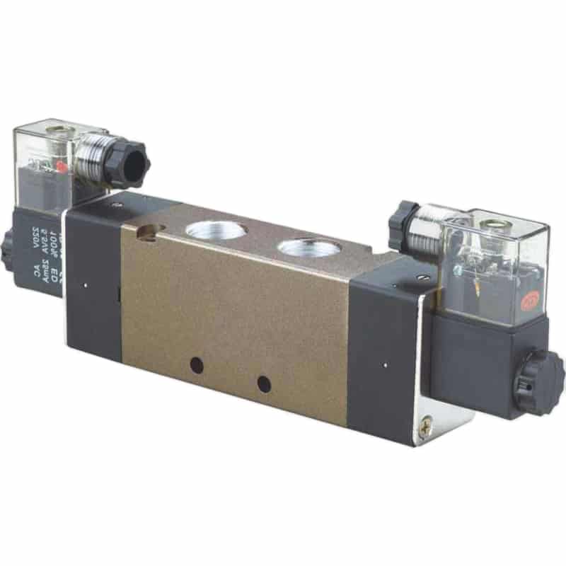 400 Series pneumatic solenoid valve used in directional-control timing analysis