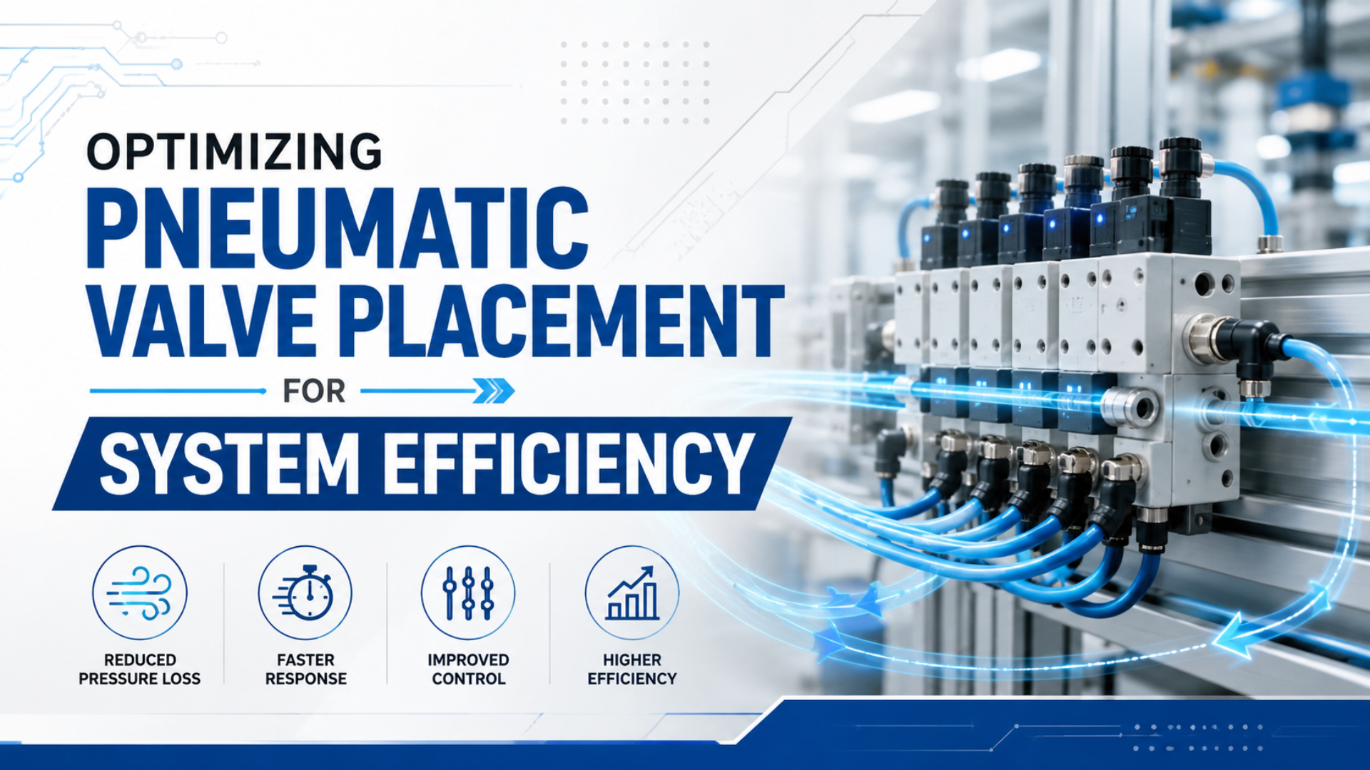 Guide d'optimisation de l'emplacement des distributeurs pneumatiques pour améliorer l'efficacité du système