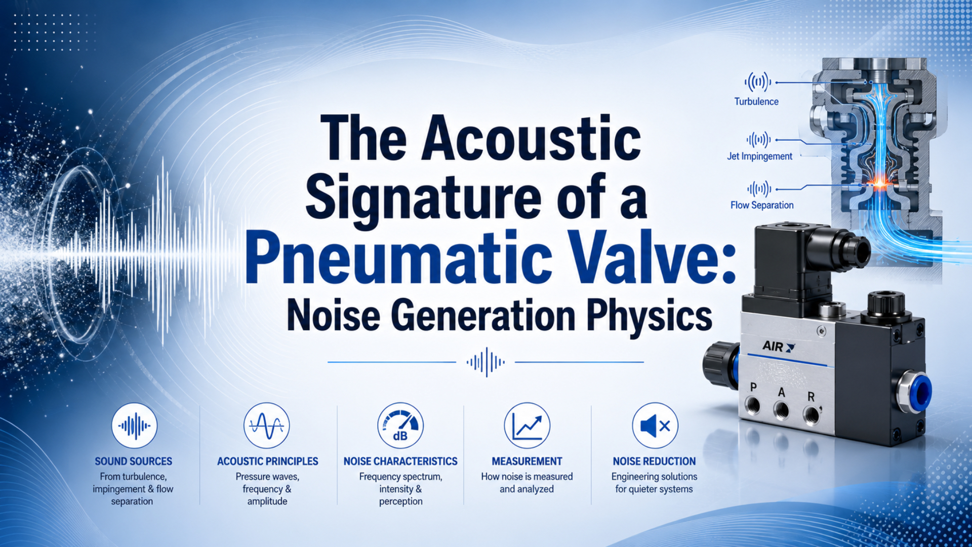 The Acoustic Signature of a Pneumatic Valve: Noise Generation Physics featured image