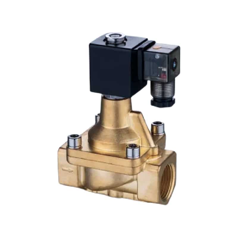 PTFE sızdırmazlık yapılandırmasına sahip yüksek sıcaklık buhar solenoid valfi