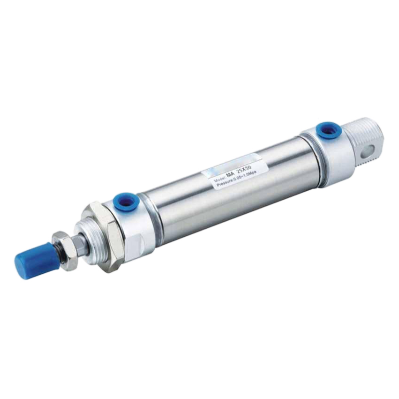 Bepto Pneumatic MA series ISO 6432 mini pneumatic cylinder for light-duty motion