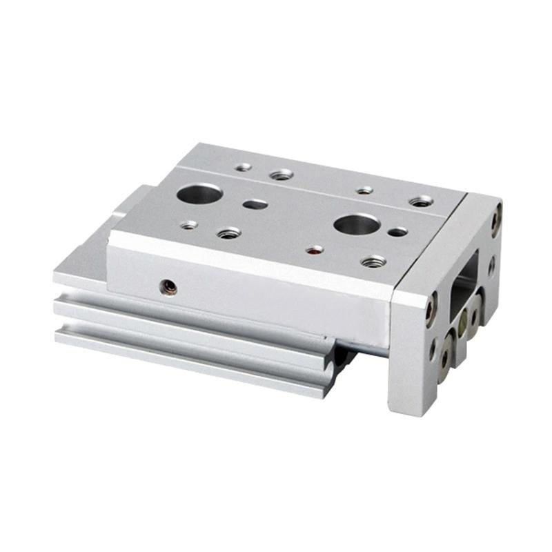 Bepto Pneumatic MXS series compact slide cylinder for guided load motion