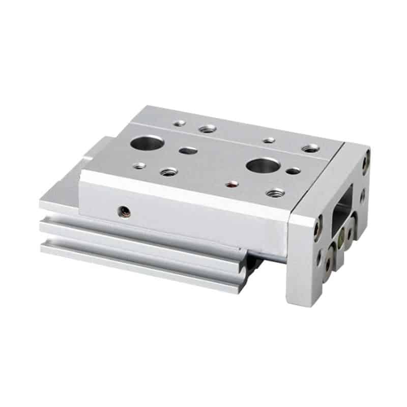 MXS Series Compact Slide Cylinder - Dual-Rod Air Cylinder for Precision Automation