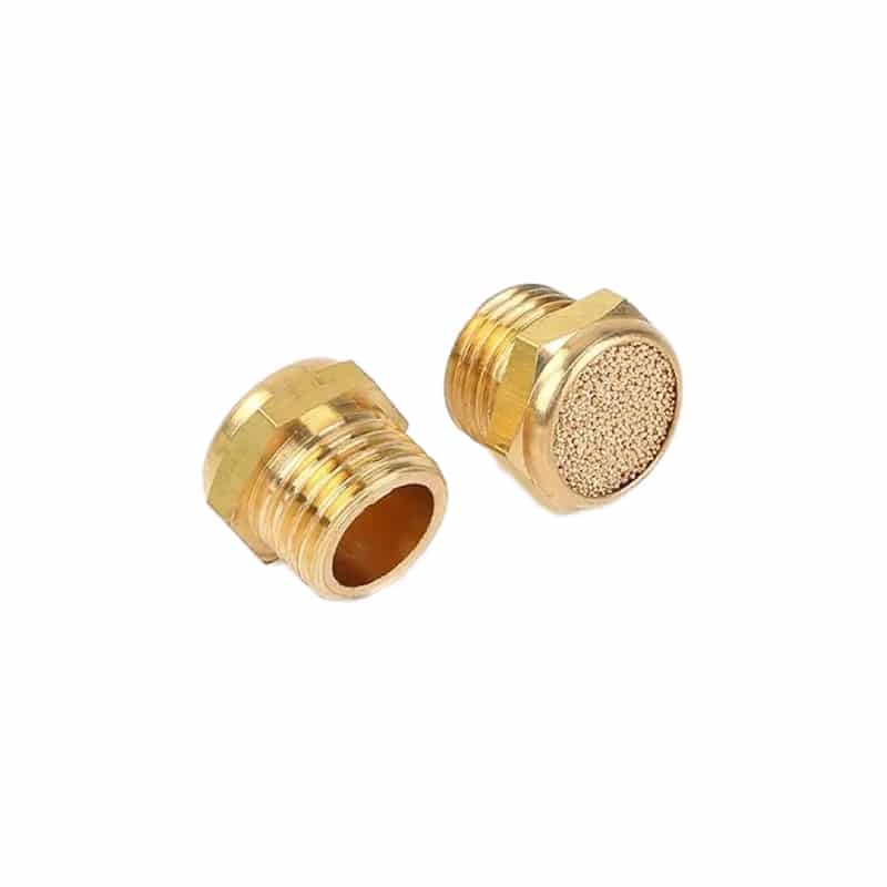 BSLM Type Compact Pneumatic Muffler / Silencer (Sintered Bronze) product image