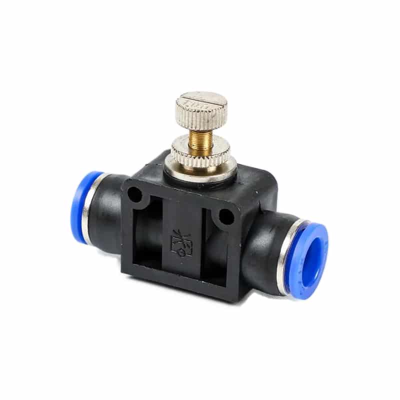 lsa series pneumatic flow control valve push in speed controller product view 1