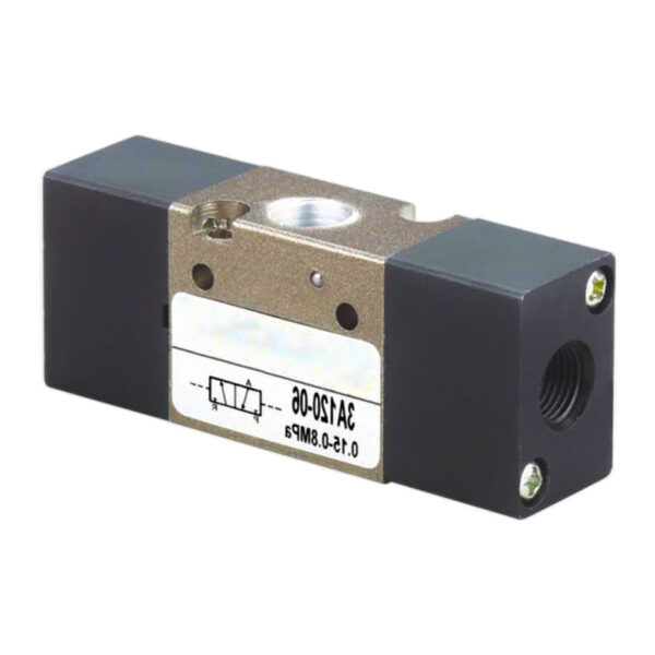 Pneumatische Wegeventile der Serie 100 (3V4V elektromagnetisch und 3A4A luftbetätigt)