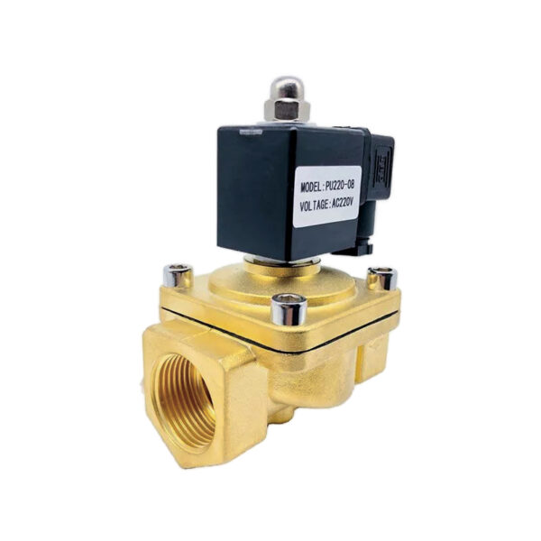 PU220 Series Direct Acting 22 Way Solenoid Valve (Air, Water, Oil)