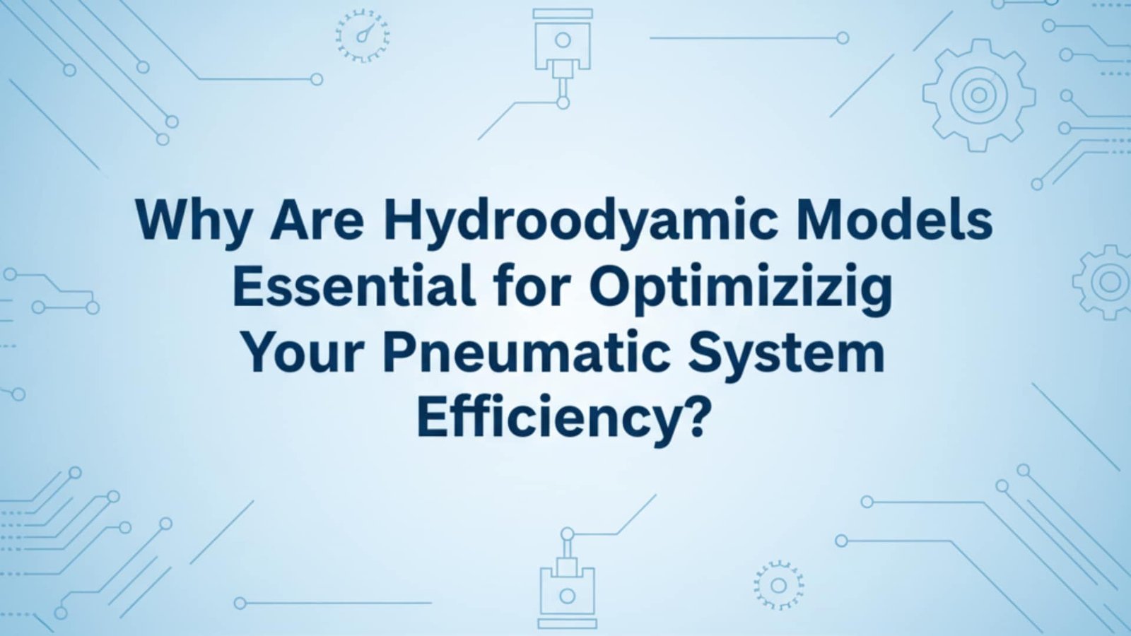 Dlaczego modele hydrodynamiczne są niezbędne do optymalizacji wydajności układu pneumatycznego?