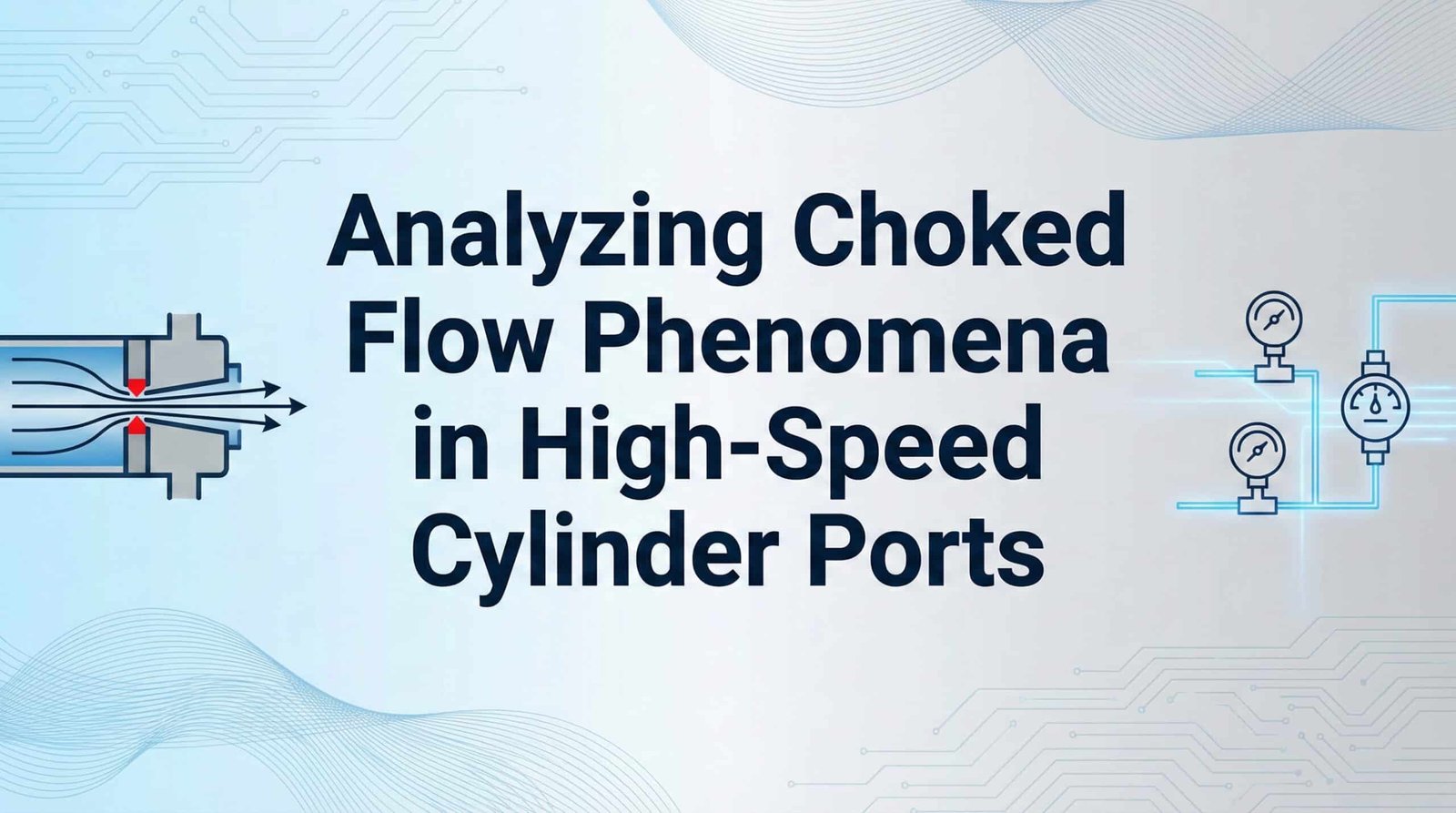 Analiza fenomenelor de flux blocat în orificiile cilindrilor de mare viteză