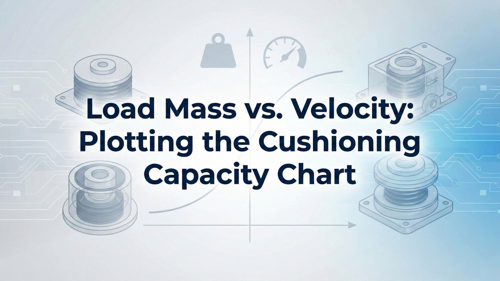 Hmotnost nákladu vs. rychlost – vykreslení grafu tlumicí kapacity