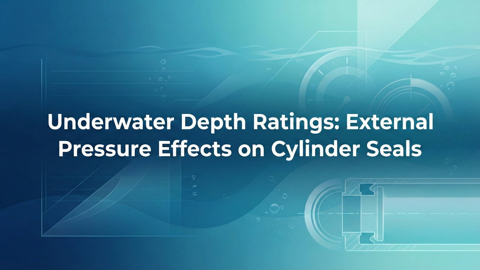 Underwater Depth Ratings- External Pressure Effects on Cylinder Seals