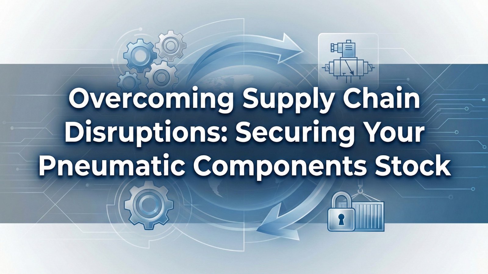 Überwindung von Unterbrechungen der Lieferkette - Sicherung Ihres Bestands an pneumatischen Komponenten