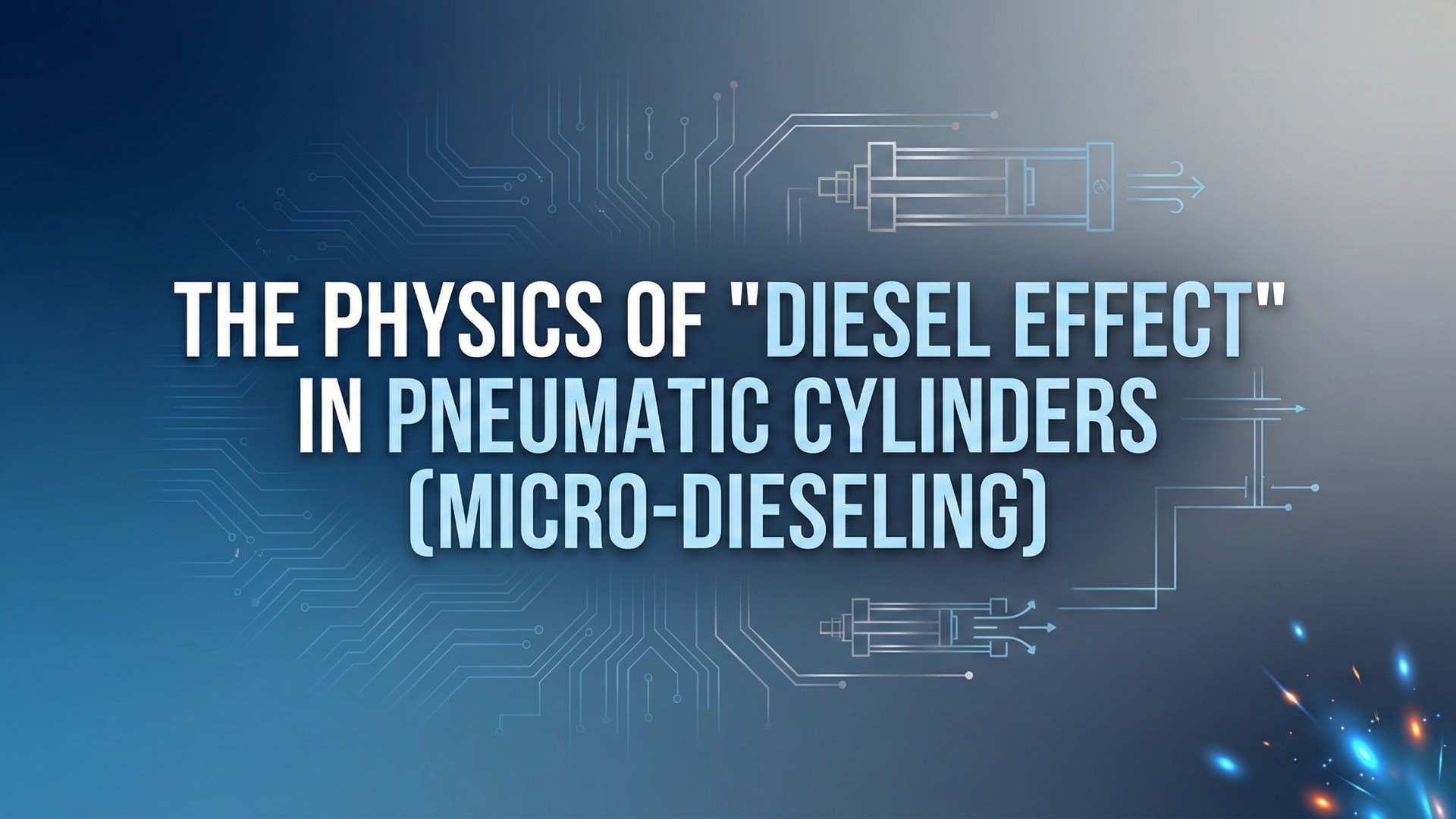 空気圧シリンダーにおける「ディーゼル効果」（マイクロディーゼリング）の物理学