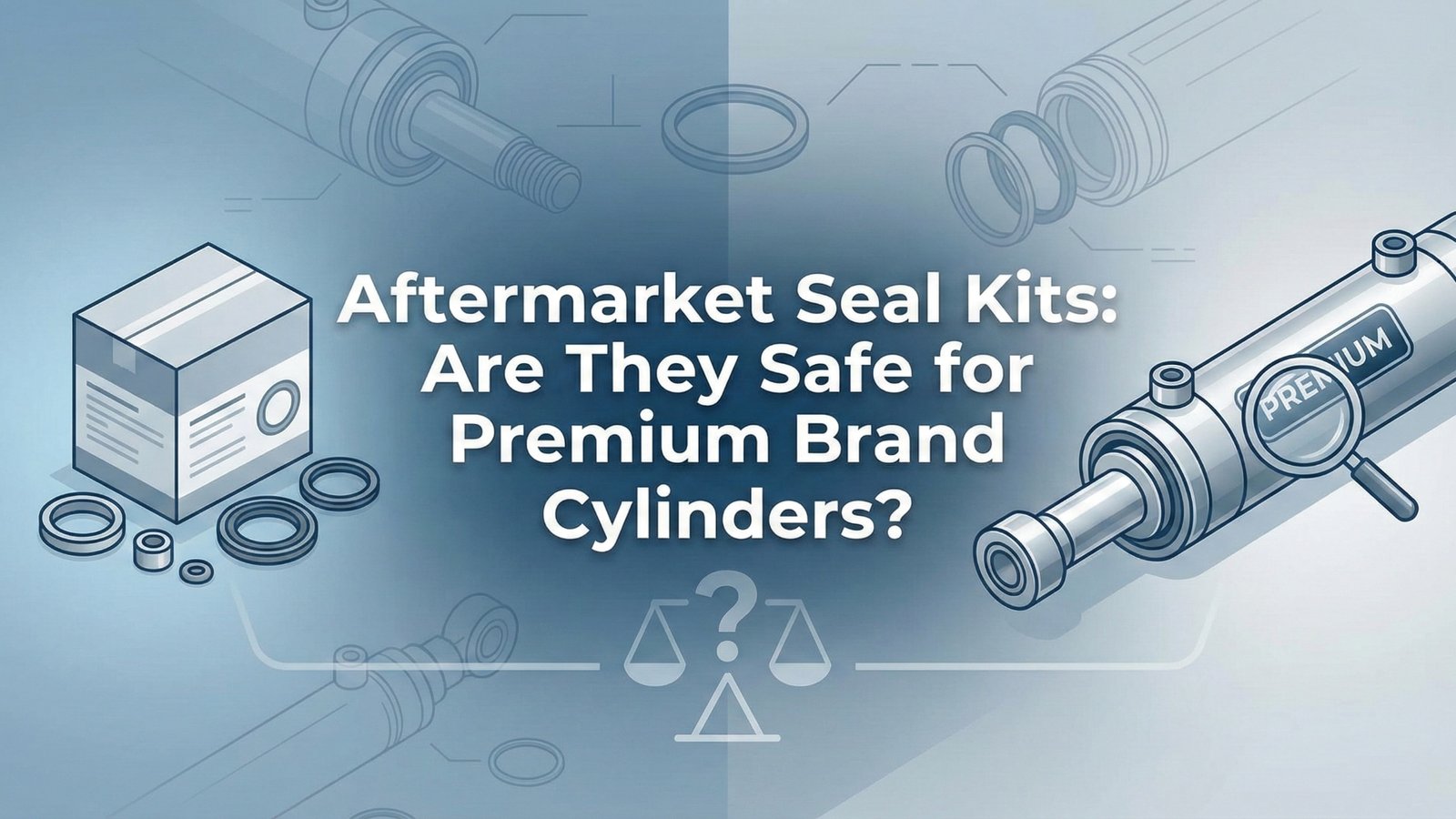 Tetningssett for ettermarkedet - er de trygge for premiumsylindere?