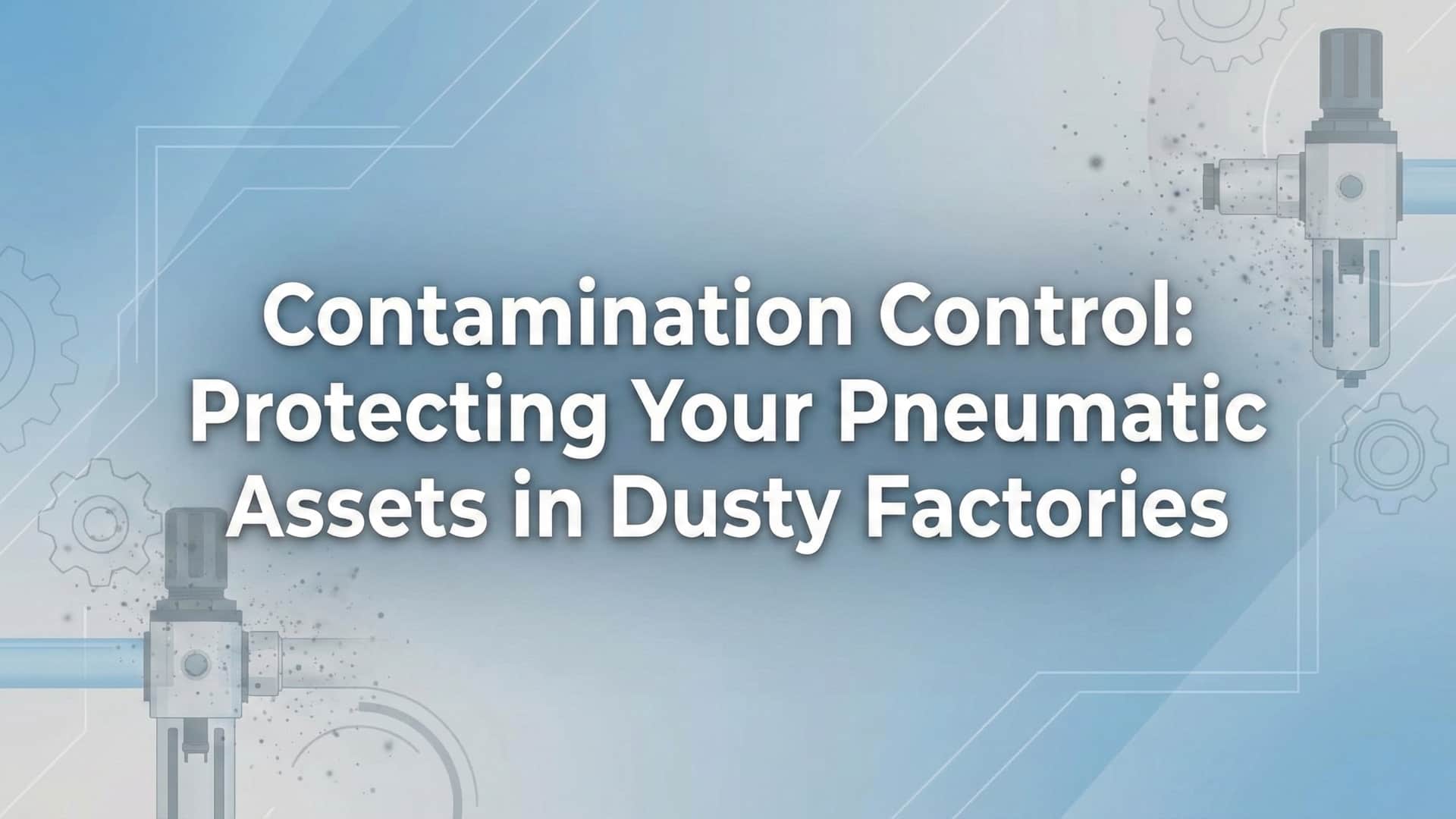 การควบคุมการปนเปื้อน: การปกป้องสินทรัพย์ระบบนิวแมติกของคุณในโรงงานที่มีฝุ่น
