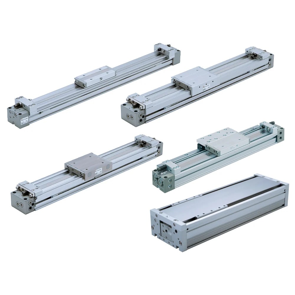 กระบอกสูบไร้ก้าน SMC