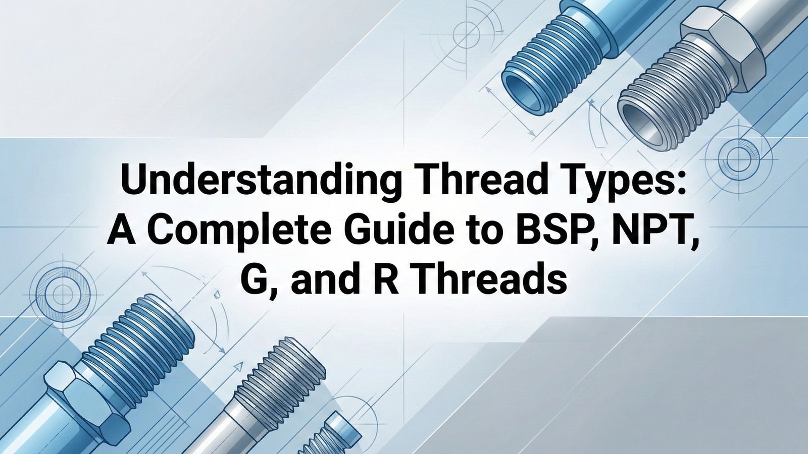 Understanding Thread Types- A Complete Guide to BSP, NPT, G, and R Threads