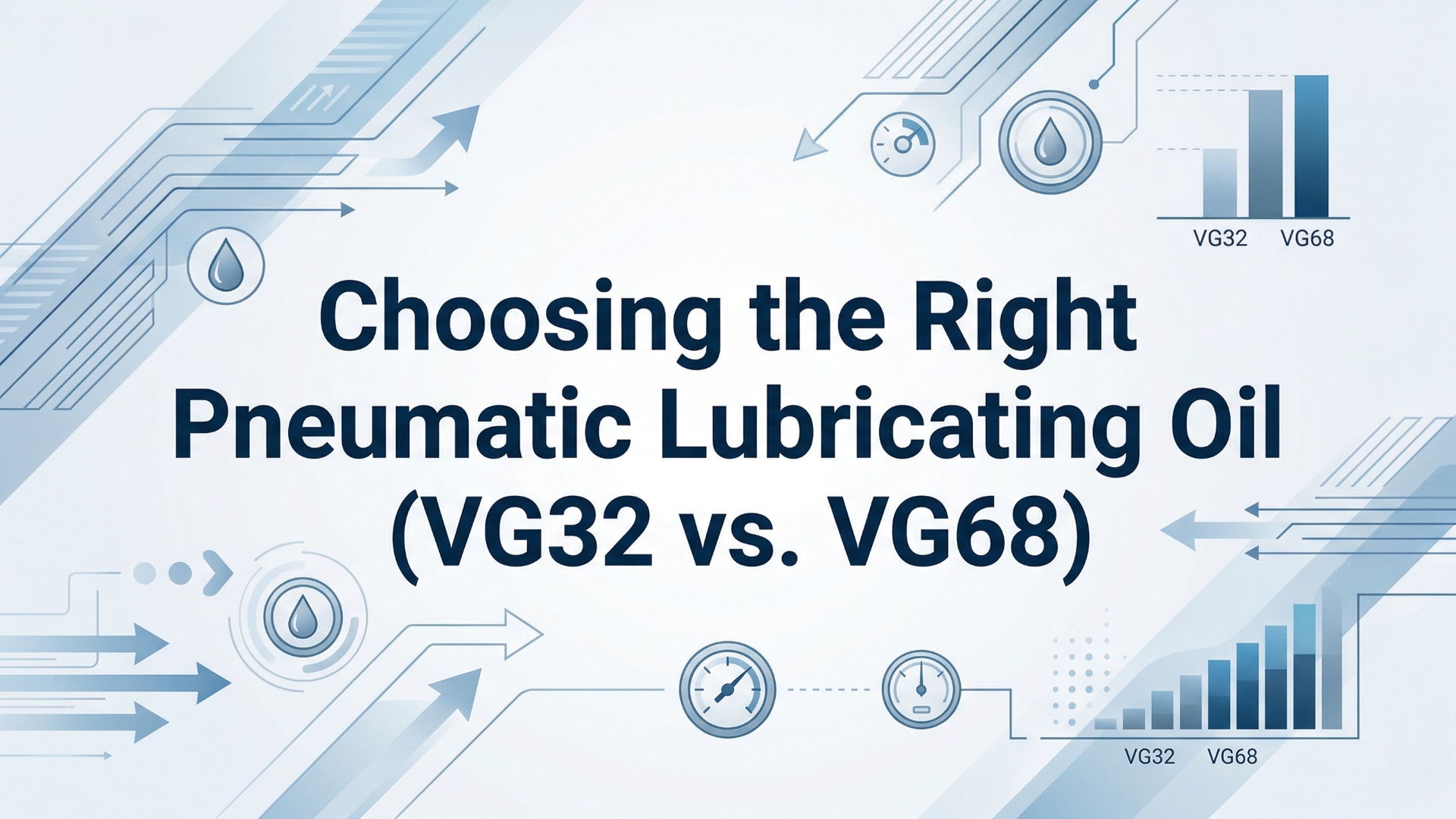 การเลือกน้ำมันหล่อลื่นระบบนิวเมติกที่เหมาะสม (VG32 กับ VG68)