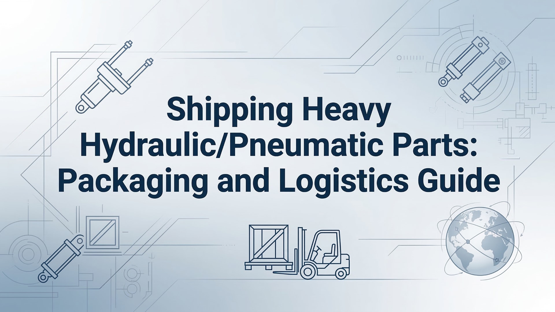 Teška hidraulička i pneumatska oprema – Vodič za pakovanje i logistiku