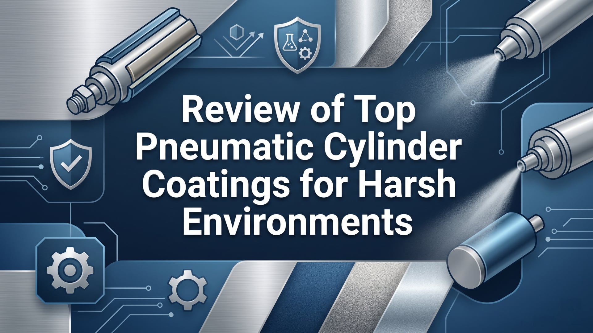 Review of Top Pneumatic Cylinder Coatings for Harsh Environments