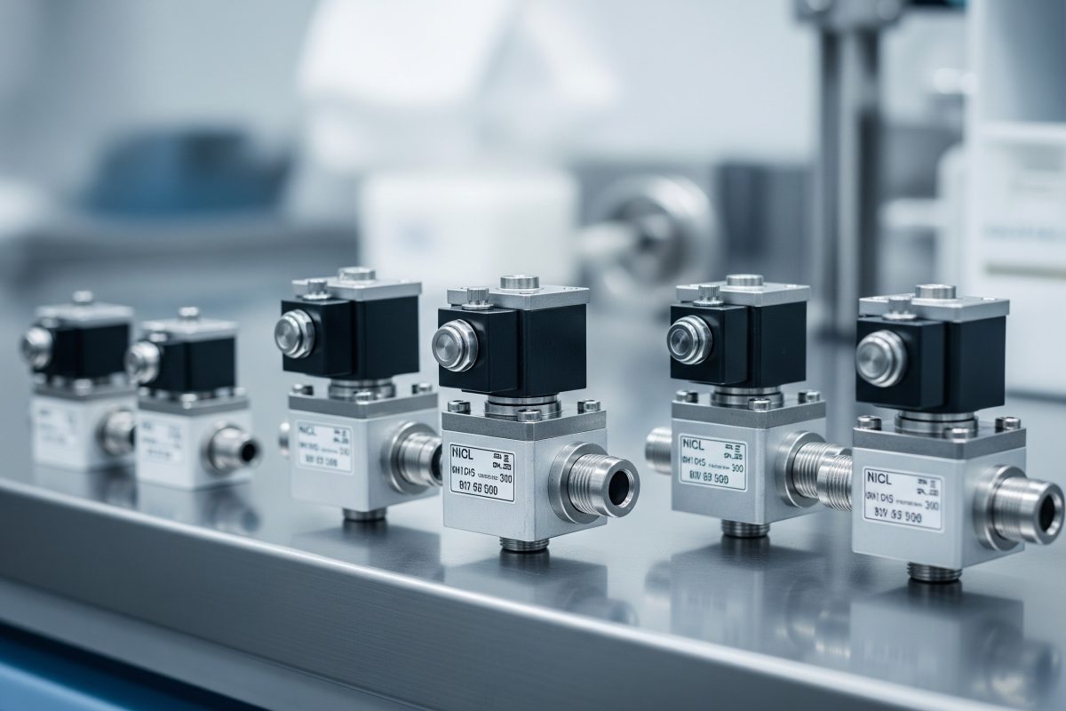 Visokoprecizni solenoidni ventili za tekućine, izrađeni od materijala medicinske kvalitete, koji omogućavaju preciznu kontrolu tekućine u dijaliznim aparatima, opremi za sterilizaciju ili analitičkim instrumentima.