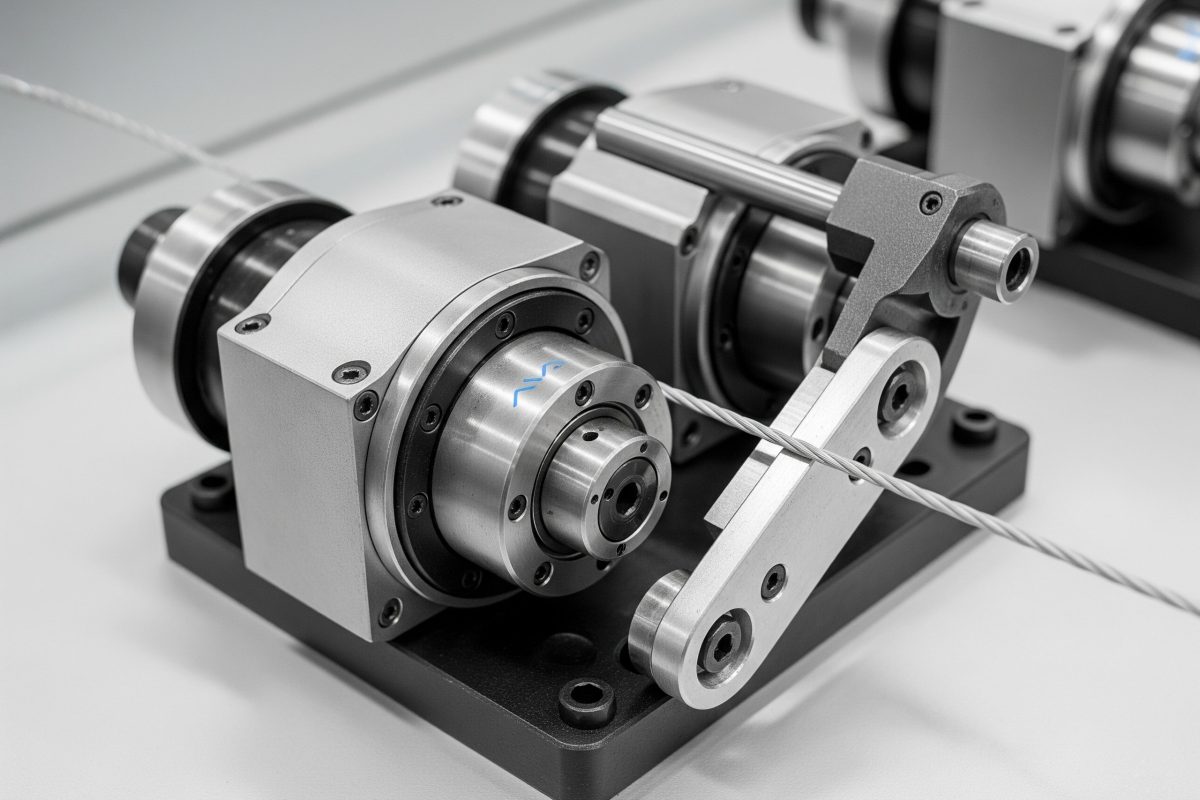 Rotacijski aktuatori precizno podešavaju napetost ili upravljaju ramenom kompenzatora u opremi za namotavanje filma, papira ili kabela.